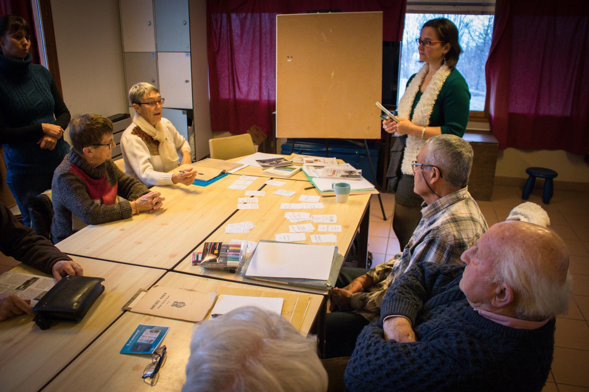avec le collectif d'auteurs Ils se souviennent dans le champsaur
